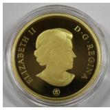 2009 $200 Coal Mining Canadain Gold Coin