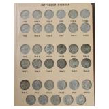 Mostly Complete Jefferson Nickels Book