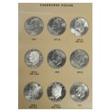 Complete Eisenhower Dollar Collection Book