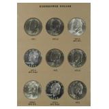 Complete Eisenhower Dollar Collection Book
