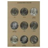 Complete Eisenhower Dollar Collection Book