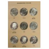 Complete Eisenhower Dollar Collection Book