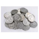 $20 Face Of 90% Silver Franklin Half Dollars