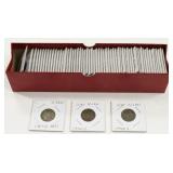 (60) 1943-45 Silver War Nickels