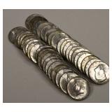 $20 Face Of 40% Silver Kennedy Half Dollars