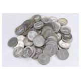 $20 Face Of 90% Silver Washington Quarters