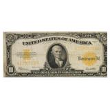 1922 US $10 Large Size Gold Certificate