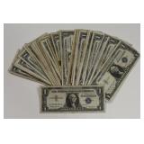 (50) United States $1 Silver Certificates