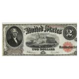1917 US $2 Large Size Federal Reserve Note