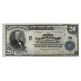 1902 $20 Canton Ohio National Currency Note