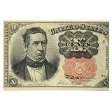 1874 US 10 Cent Fractional Currency Note