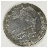 U.S. 1822 Capped Bust Half Dollar