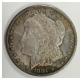 Key Date United States 1881-CC Morgan Dollar
