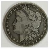 Key Date United States 1892-S Morgan Dollar