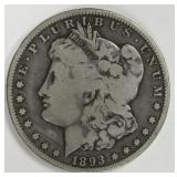 Key Date United States 1893-O Morgan Dollar