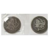 Lot Of Three 1878 &1879 Morgan Silver Dollars