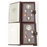 1983 & 1984 Prestige Proof Sets