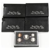 (10) United States Mint Silver Proof Sets