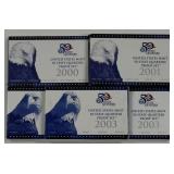 (6) U.S. Mint State Quarter Proof Sets