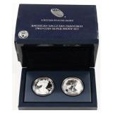2012 American Eagle Two-Coin Silver Proof Set