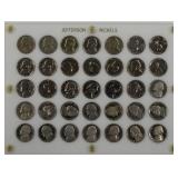 1950 Thru 1987 Proof Jefferson Nickel Set