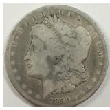 1890-Carson City Morgan Silver Dollar