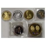 Lot of 6 Collector Coins