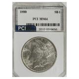 1890 Morgan Silver Dollar