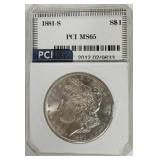 1881-S Morgan Silver Dollar