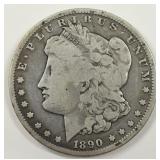 1890-Carson City Morgan Silver Dollar