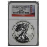 2012-S Reverse Proof  American Eagle NGC PF69