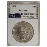 1890 Morgan Silver Dollar
