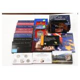 Lot Of State Quarters Sets, Proof  $1 Coins & More