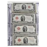 Binder of $2 Bills