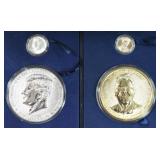 John F. Kennedy and Ronald Reagan Coins Sets