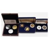 Lot of 3 Collector Coin Sets