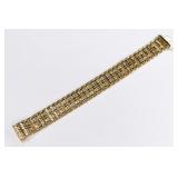 Ladies Italian 14K Yellow Gold Bracelet