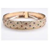 Ladies 14K Yellow Gold Bangle Bracelet