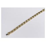 Ladies Italian 14K Yellow Gold Bracelet