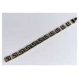 Ladies 14K Yellow Gold Greek Key Bracelet