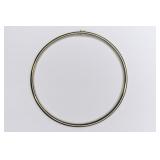 Ladies 14K Yellow Gold Omega Necklace