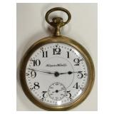1915 Hampden 17 Jewel Wm. McKinley Pocket Watch