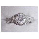 18K 1.46cttw Diamond Unity Ring