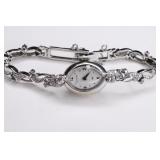 14k Ladies Hamilton Diamond Wristwatch