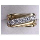10kt Gold 1cttw Diamond Men