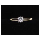 14kt .29ct Diamond Solitaire Ring