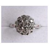 Vintage 14kt Diamond Estate Ring