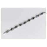 8ct Mystic Topaz Tennis Bracelet