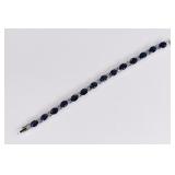 14ct Sapphire Tennis Bracelet