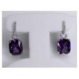 6.11cttw Tanzanite Earrings